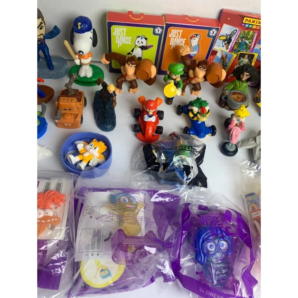Huge Mixed Lot McDonald's Happy Meal Toys Marvel Mario Disney Inside Out 2 35pc‎
